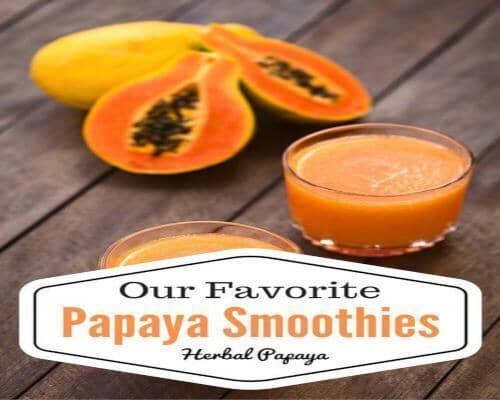 Post Workout Papaya Smoothie Recipe (after high demand) | Herbal Goodness