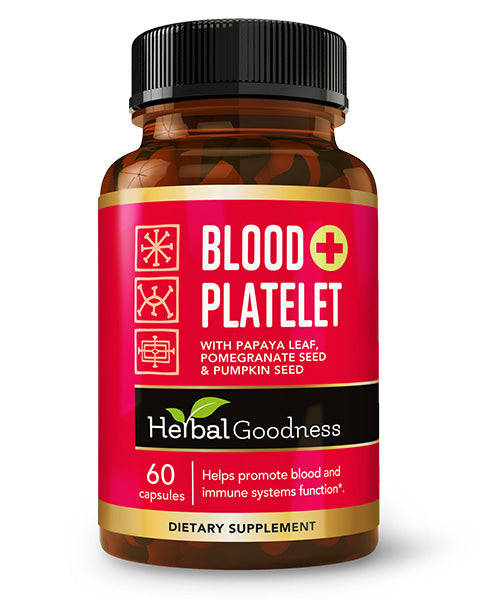 Blood Platelet Plus - Capsule 60/600mg-20X Strength