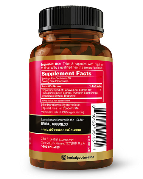 Blood Platelet Plus - Capsule 60/600mg-20X Strength