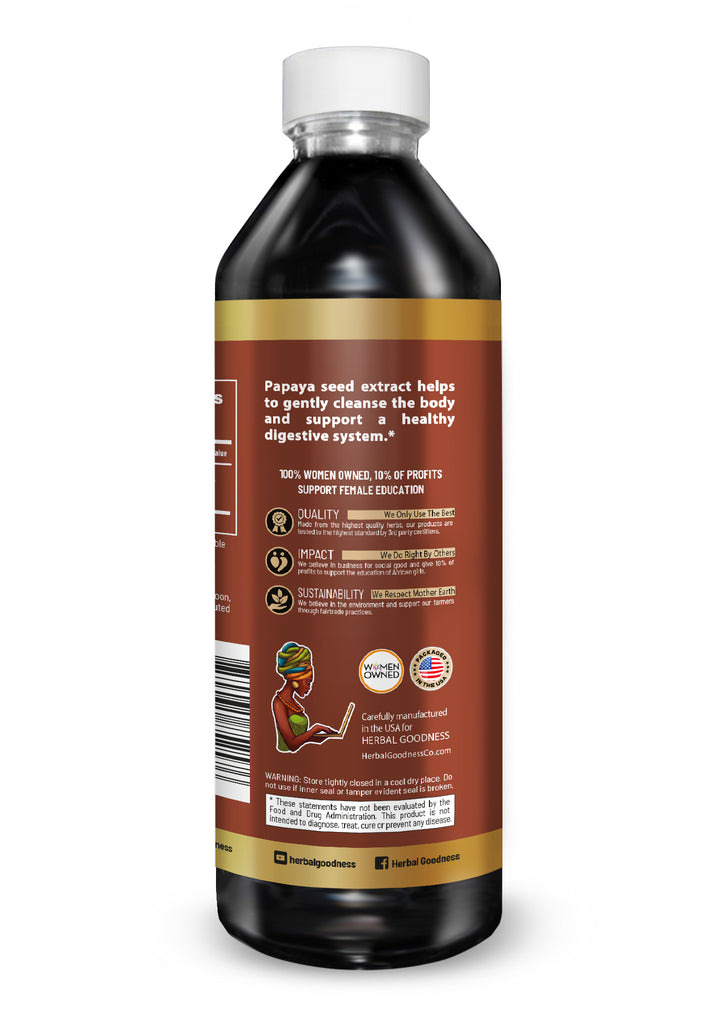 Body Detox Herbal Liquid Extract – Papaya Seed