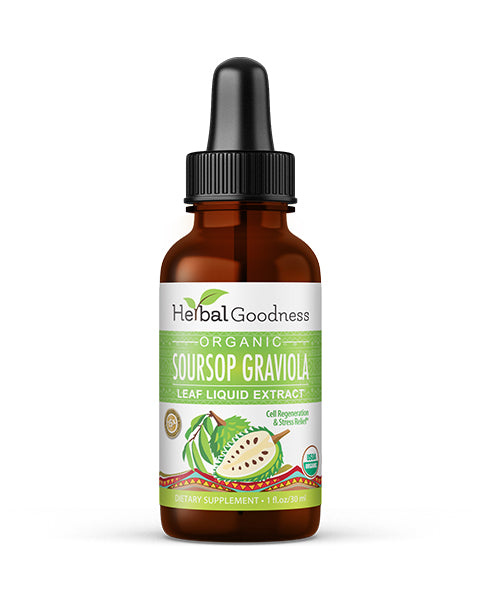 Soursop Leaf Graviola Extract - Organic Liquid