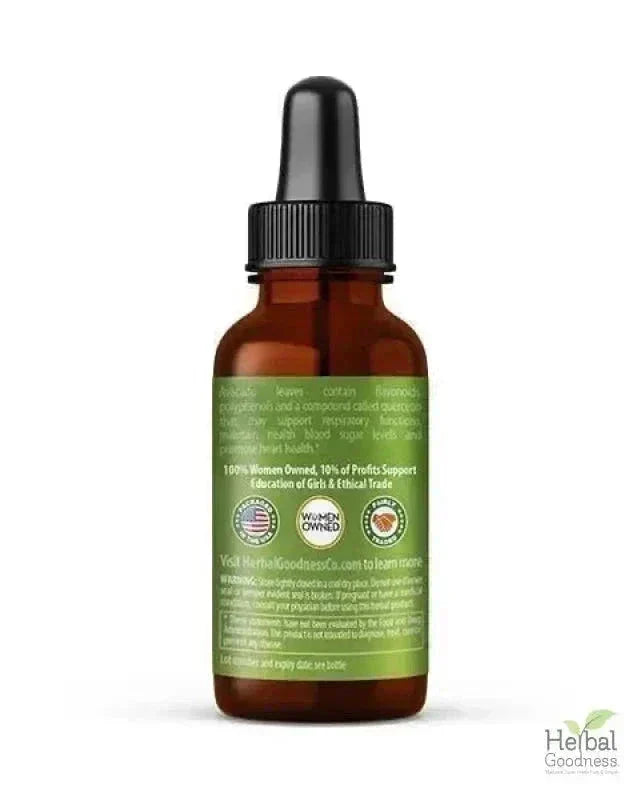 Avocado Leaf Extract - Liquid Extract - Herbal Goodness Liquid Extract Herbal Goodness 