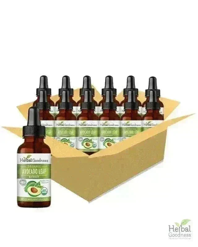 Avocado Leaf - Organic 1oz 15X Liquid Extract - Immunity & Heart Health Liquid Extract Herbal Goodness 