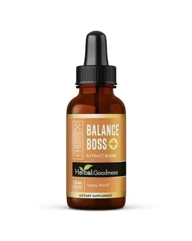 Balance Boss Herbal Blend Liquid Extract – Herbal Goodness Liquid Extract Herbal Goodness 1 oz 