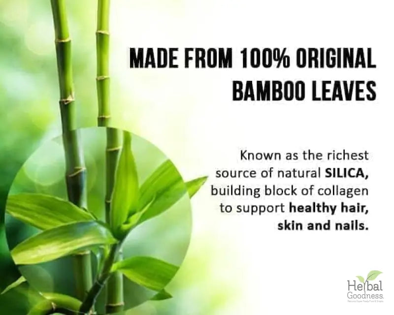 Bamboo Leaf Extract- Liquid - Bone, Hair, Skin & Nails - Herbal Goodness Liquid Extract Herbal Goodness 