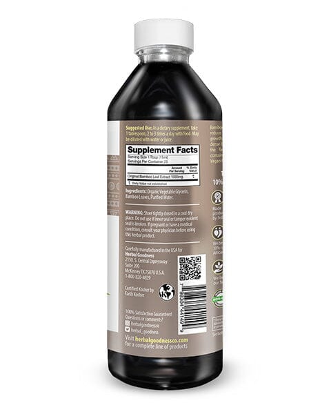 Bamboo Leaf Extract- Liquid Extract Liquid Extract Herbal Goodness 