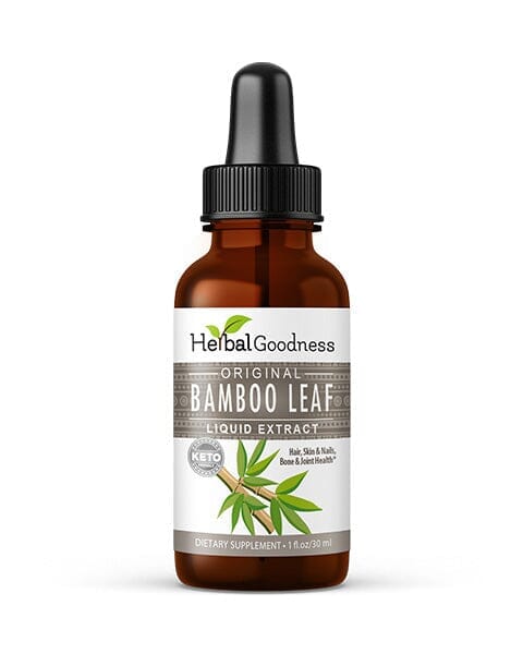 Bamboo Leaf - Organic 1oz 15X Liquid Extract - Nature's Collagen & Biotin Liquid Extract Herbal Goodness 1oz 