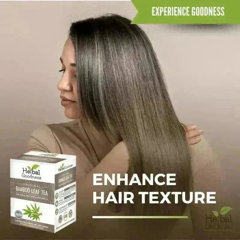 Bamboo Leaf Tea – 24/1.5g Tea Bags - Nature's Collagen & Biotin Tea & Infusions Herbal Goodness 