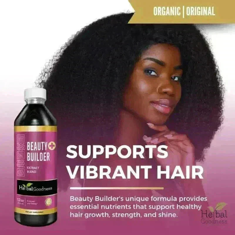 Beauty Builder - 1oz 15X Liquid Extract - Anti-Aging & Skin Elasticity Liquid Extract Herbal Goodness 