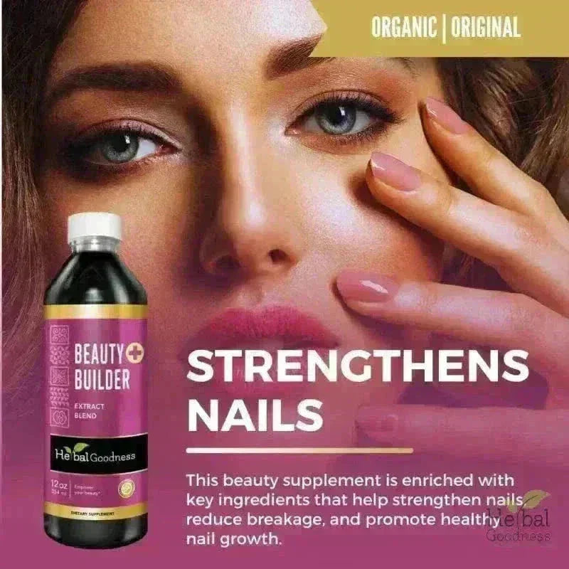 Beauty Builder - 1oz 15X Liquid Extract - Anti-Aging & Skin Elasticity Liquid Extract Herbal Goodness 