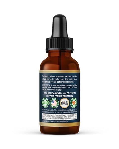 Beauty Sleep - 1oz 15X Liquid Extract - Sleep & Relaxation Liquid Extract Herbal Goodness 