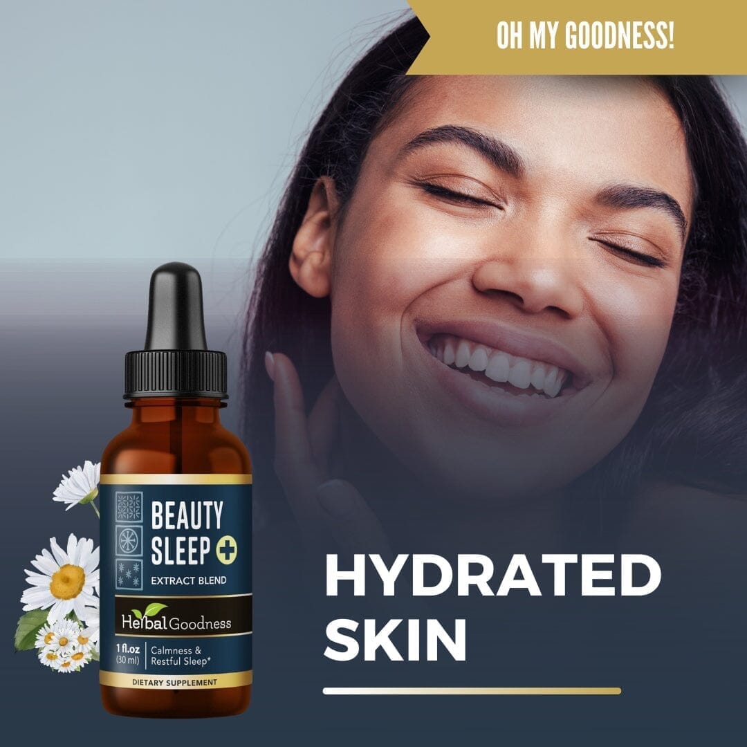 Beauty Sleep - Liquid Extract - Collagen Support, Supple Skin - Herbal Goodness Liquid Extract Herbal Goodness 