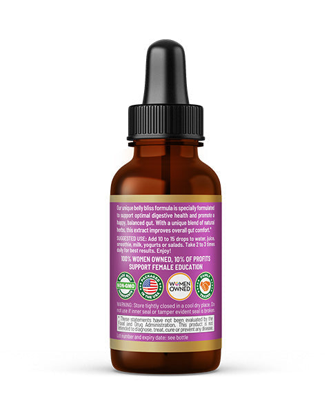 Belly Bliss - Liquid Extract - Healthy Gut Balance - Herbal Goodness Buy Liquid Extract