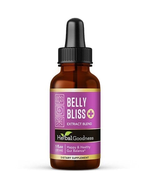 Belly Bliss Liquid Extract - Digestive Support Liquid Extract Herbal Goodness 1oz 