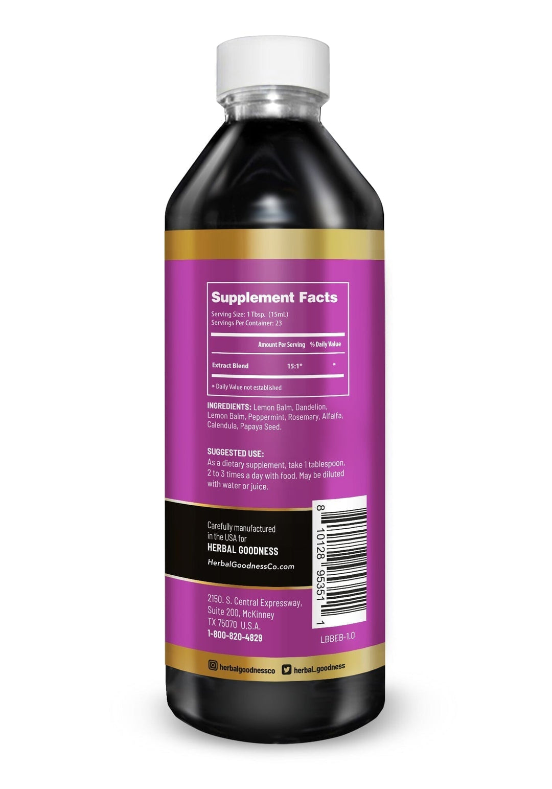 Belly Bliss Liquid Extract - Digestive Support Liquid Extract Herbal Goodness 