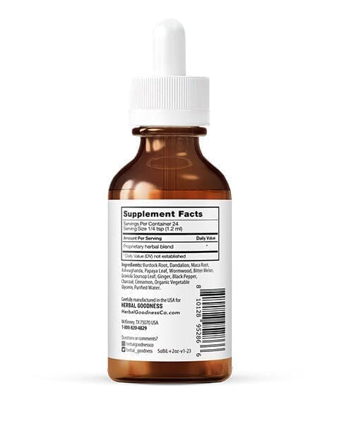 Bitter But No Crap - 2fl.oz - Detox & Cleanse Liquid Extract Herbal Goodness 