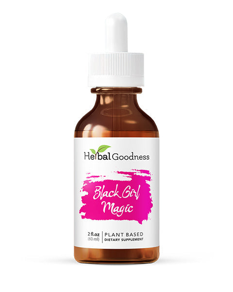 Black Girl Magic 2fl.oz - Glow - Youth and Energy - Herbal Goodness Buy Liquid Extract
