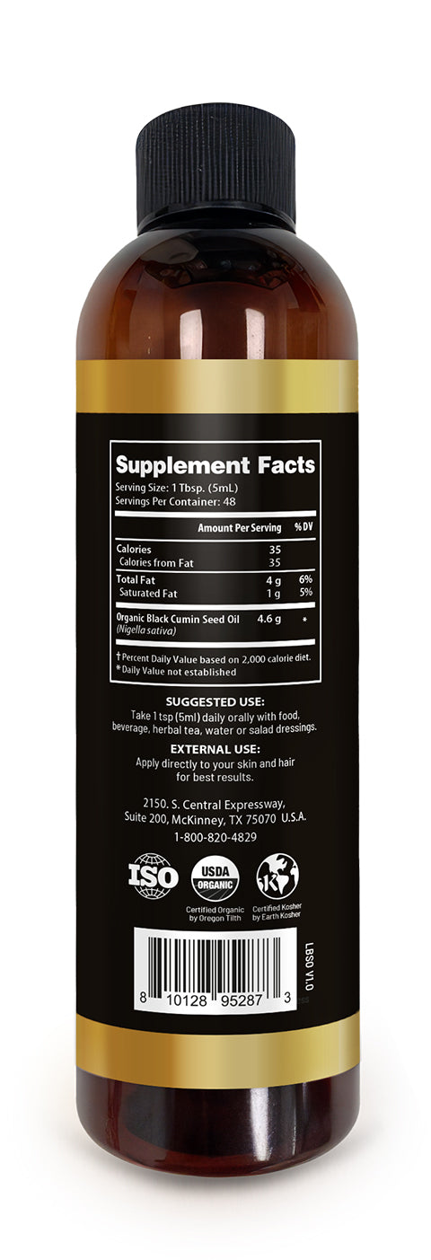 Black Seed Oil 12oz - Support Immune the System - Herbal Goodness Buy Liquid Extract
