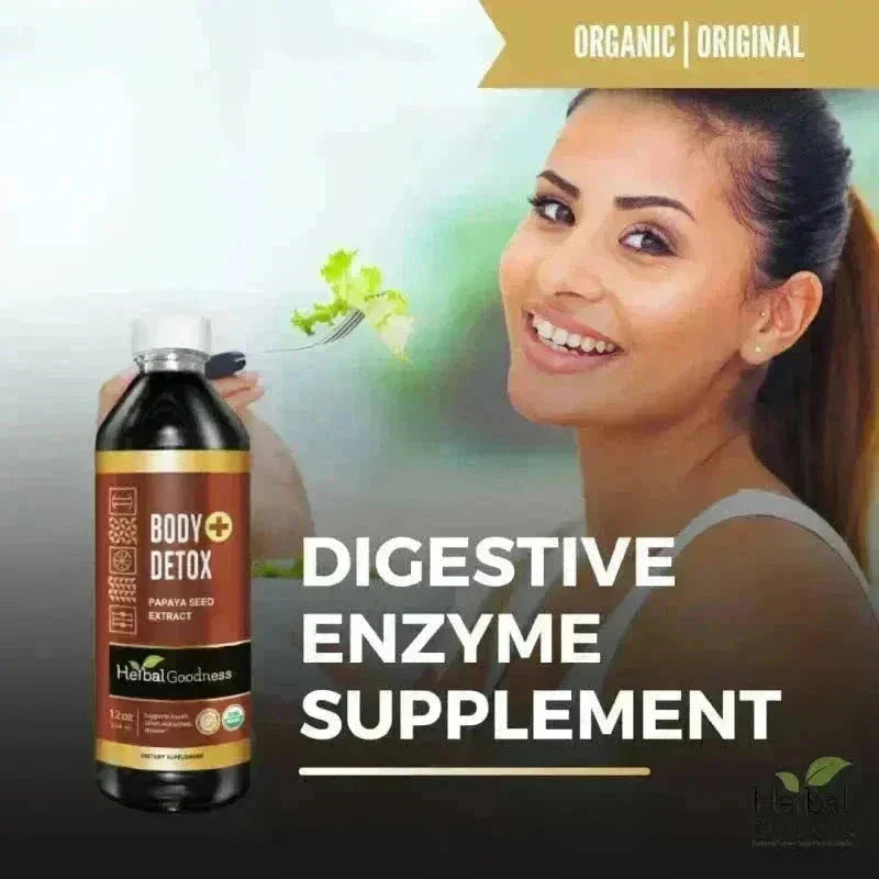 Body Detox Herbal Liquid Extract – Papaya Seed Liquid Extract Herbal Goodness 