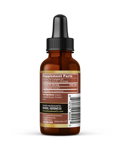 Body Detox Herbal Liquid Extract – Papaya Seed