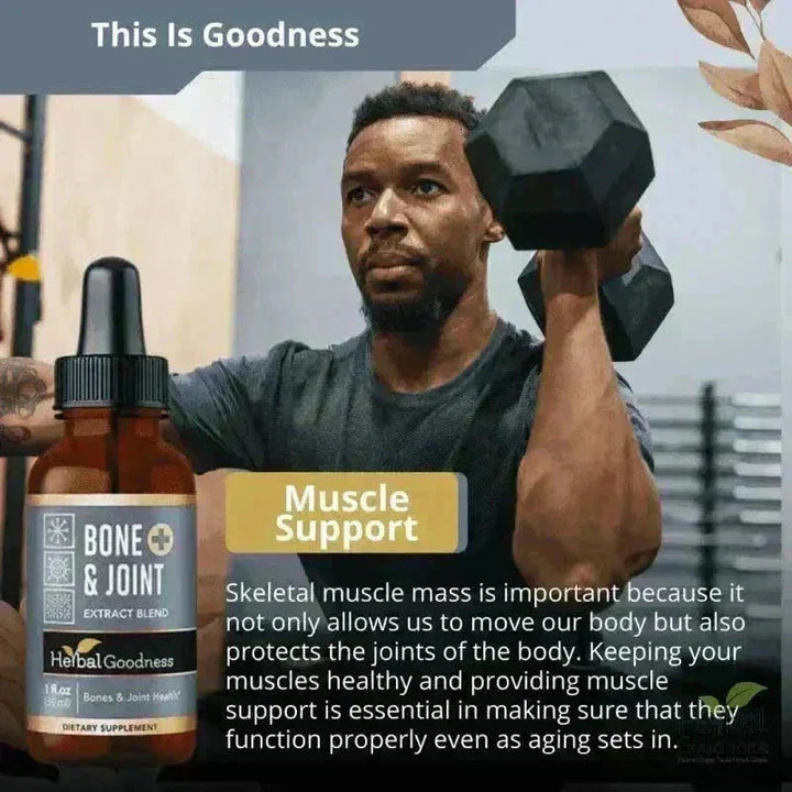 Bone and Joint Liquid Extract – Herbal Botanical Blend - Liquid Extract Liquid Extract Herbal Goodness 