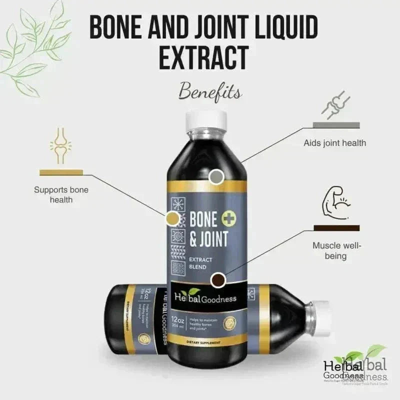 Bone and Joint Liquid Extract – Herbal Botanical Blend - Liquid Extract - Herbal Goodness Liquid Extract Herbal Goodness 
