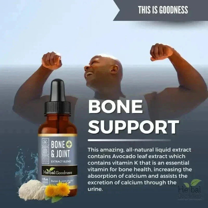Bone and Joint Liquid Extract – Herbal Botanical Blend - Liquid Extract - Herbal Goodness Liquid Extract Herbal Goodness 