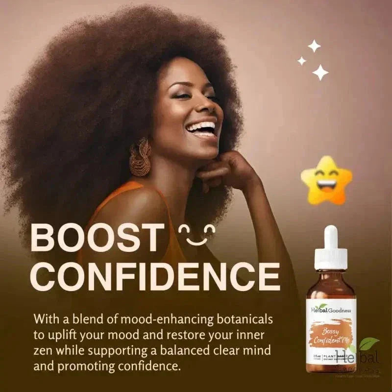 Bossy Confident Me 2 fl.oz - Plant Dietary Supplement - Herbal Goodness Liquid Extract Herbal Goodness 