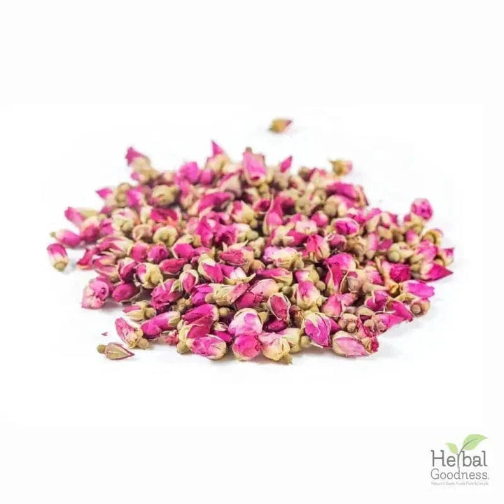 Bulk Herbs & Roots - 4oz Organic bulk teas for digestion, energy, detox Bulk Herb Herbal Goodness Rose Buds 