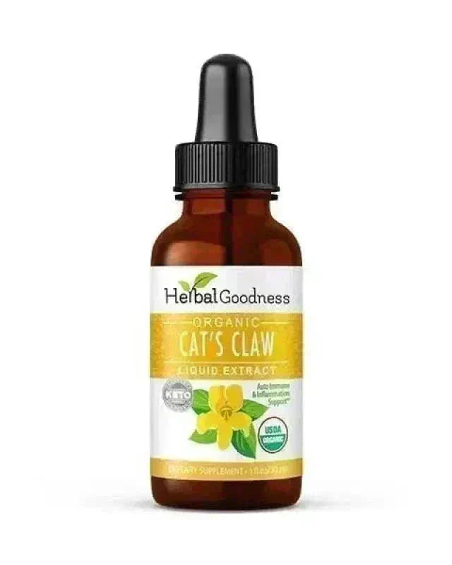 Cat's Claw Extract - Organic Liquid Liquid Extract Herbal Goodness 1oz 