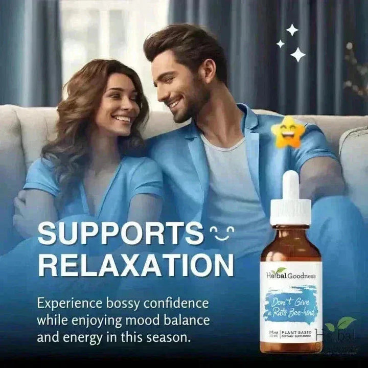 Don't Give a Rats Bee-hind - 2fl.oz - Mood & Zen Liquid Extract Herbal Goodness 