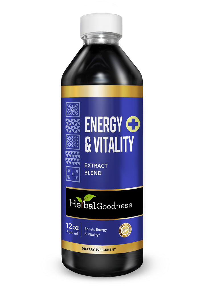 Energy and Vitality - Liquid Extract 12oz