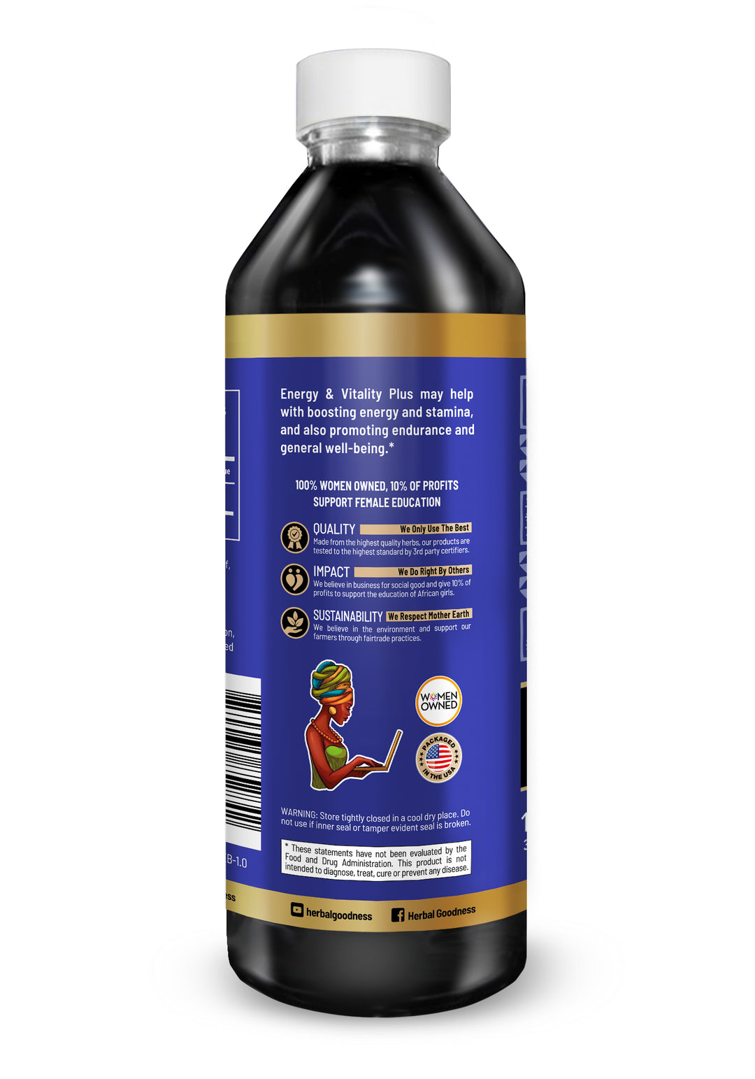 Energy and Vitality - Liquid Extract 12oz