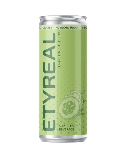 Etyreal SuperLeaf Wellness Drinks 12oz - Case of 12 beverages Herbal Goodness 