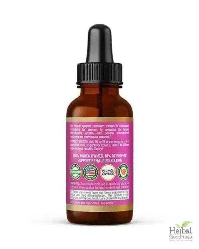 Female Support - Liquid Extract- Herbal Goodness Liquid Extract Herbal Goodness 