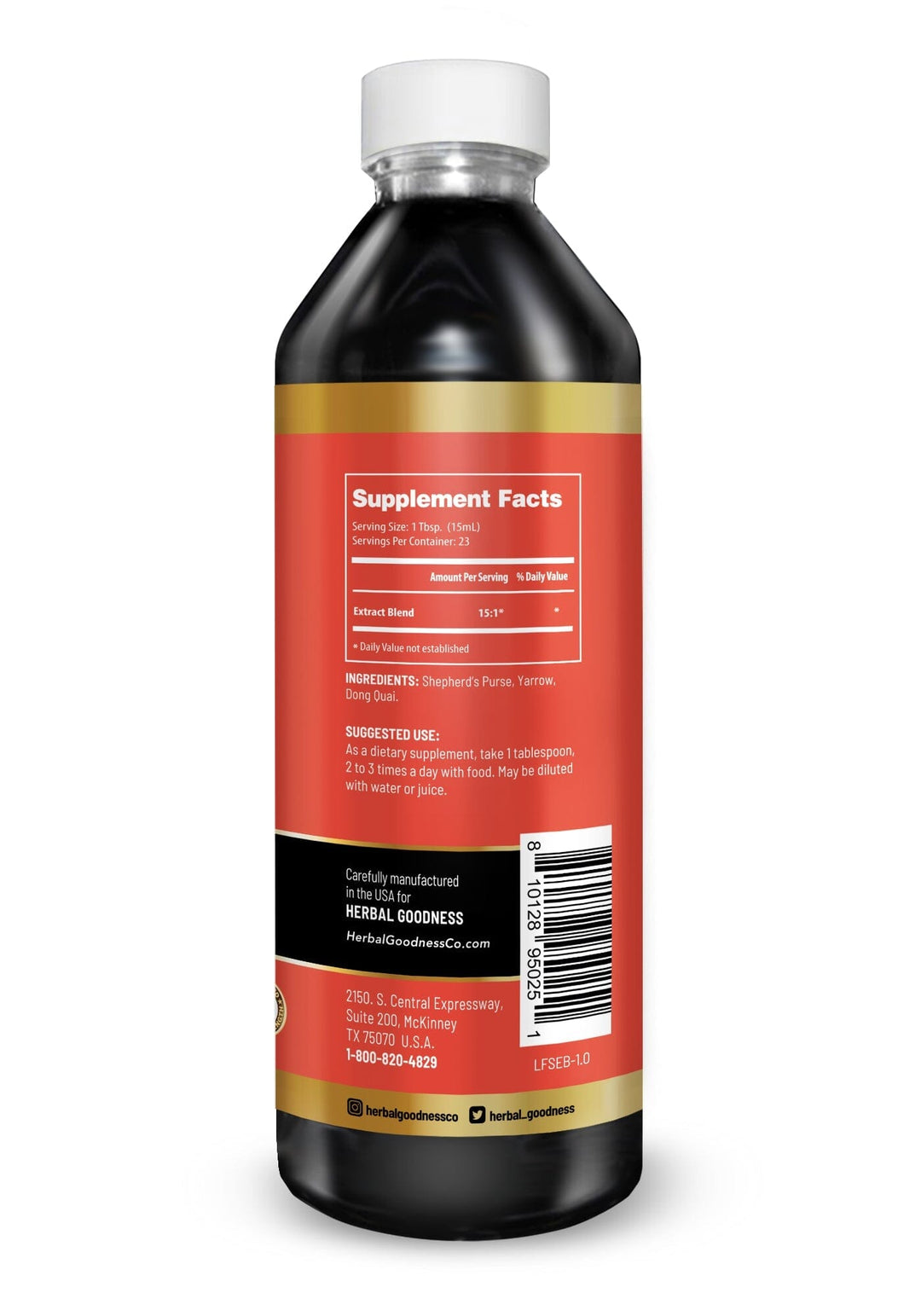 Flow Secure Plus - Liquid Extract Liquid Extract Herbal Goodness 