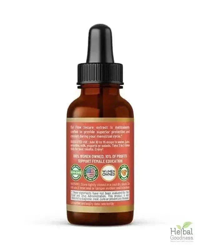 Flow Secure Plus - Liquid Extract - Herbal Goodness Liquid Extract Herbal Goodness 