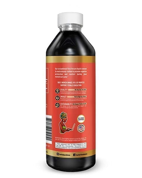 Flow Secure Plus - Liquid Tincture - Female Health Support - Herbal Goodness Liquid Extract Herbal Goodness 