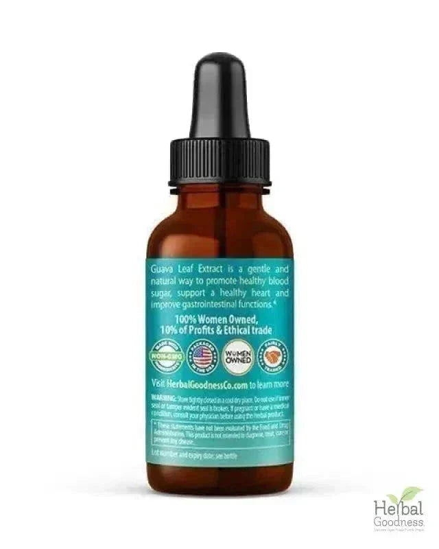 Guava Leaf Extract - Organic Liquid - Herbal Goodness Liquid Extract Herbal Goodness 