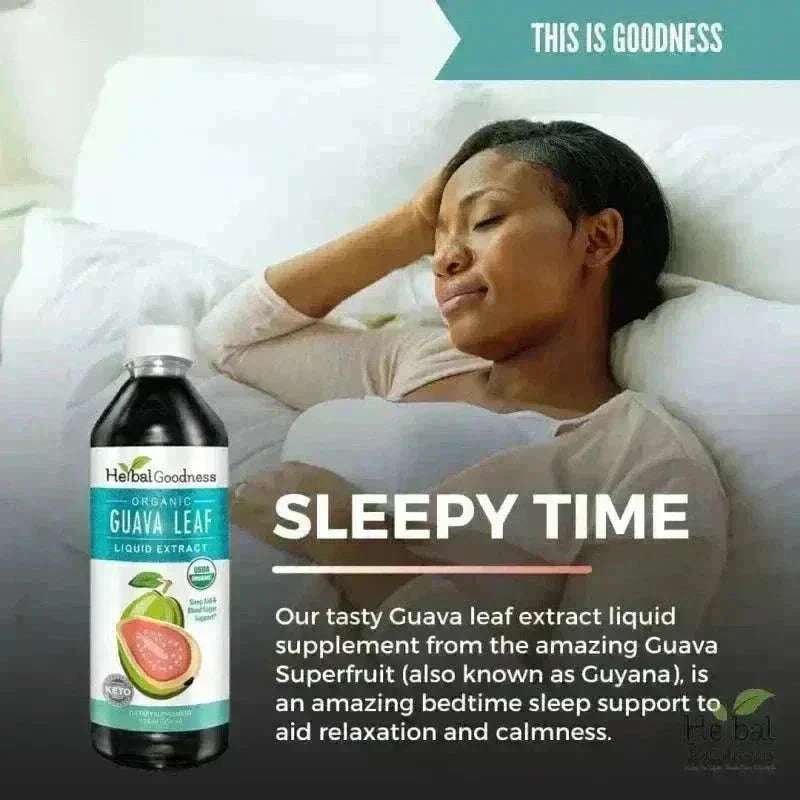 Guava Leaf Extract - Organic Liquid Liquid Extract Herbal Goodness 