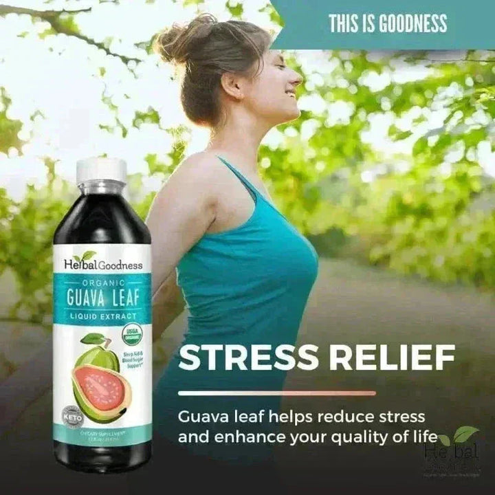 Guava Leaf Extract - Organic Liquid Liquid Extract Herbal Goodness 