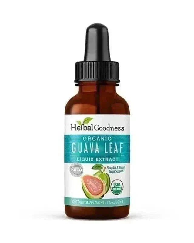 Guava Leaf Extract - Organic Liquid Liquid Extract Herbal Goodness 1oz 