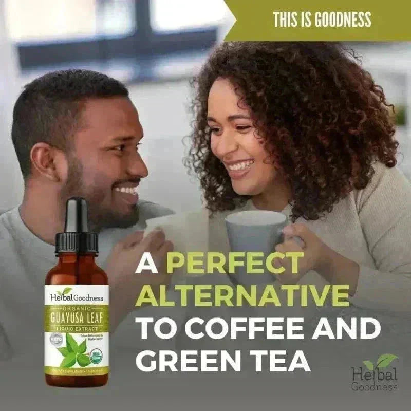 Guayusa Leaf Extract - Organic - Liquid Liquid Extract Herbal Goodness 