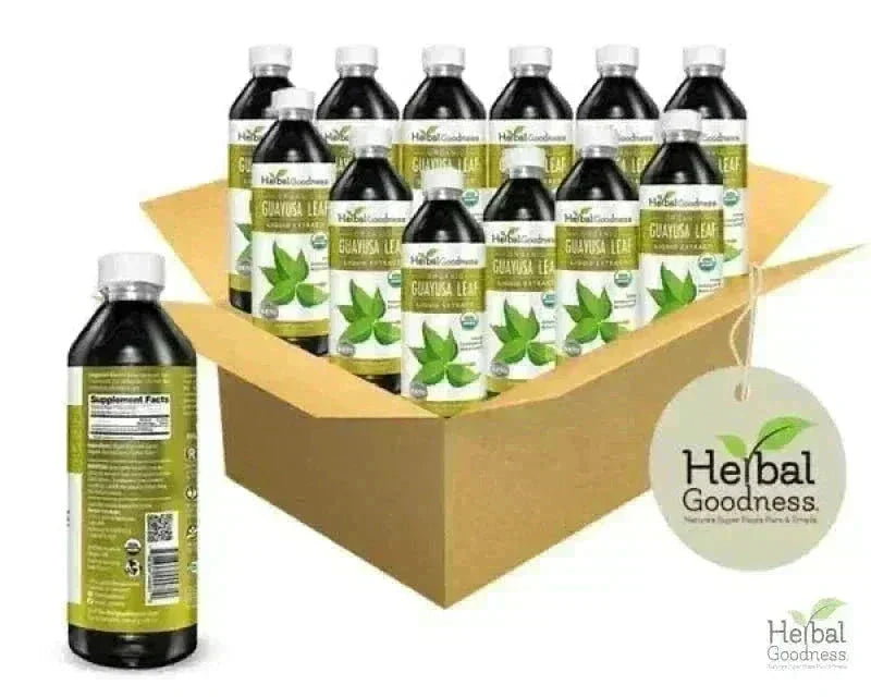 Guayusa Leaf - Organic 1oz 15X Liquid Extract - Energy & Natural Caffeine Liquid Extract Herbal Goodness 12 oz Case(12) 