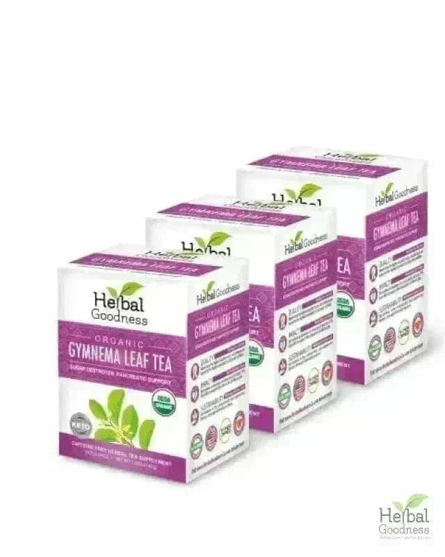 Gymnema Leaf Tea - Organic 24/2g Tea bags - Metabolism & Blood Sugar Tea & Infusions Herbal Goodness 