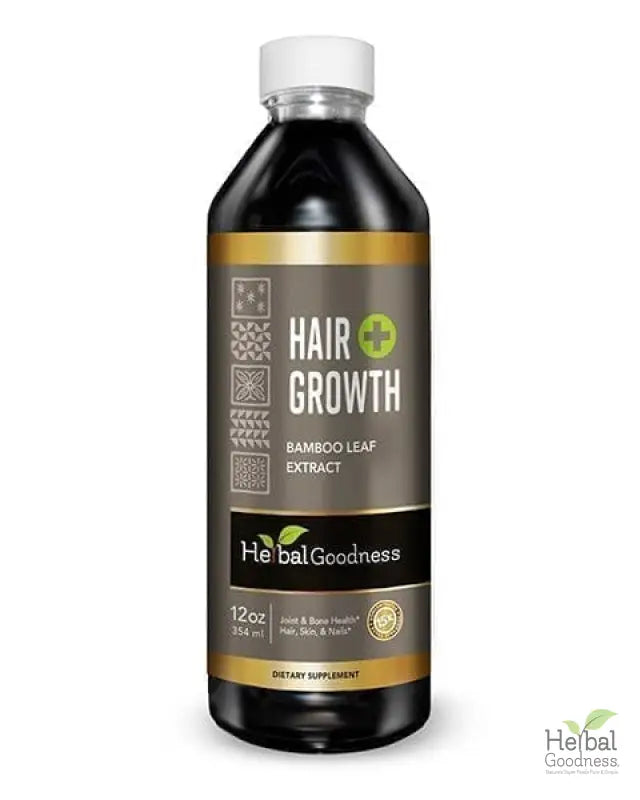 Hair Growth Plus - Organic - Liquid Tincture - Thicker Healthier Hair - Herbal Goodness Liquid Extract Herbal Goodness 12oz 