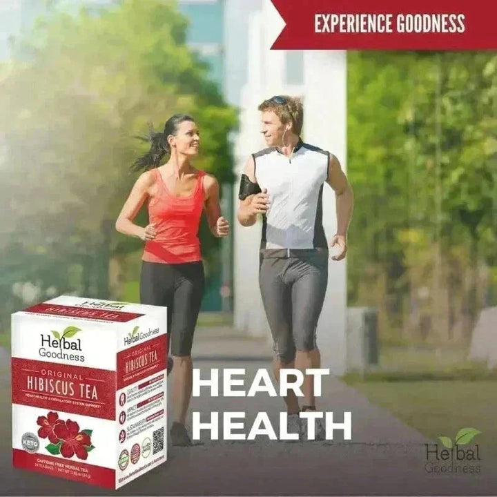 Hibiscus Tea - Organic - 24/2g - Great Taste, Immunity Boost Tea & Infusions Herbal Goodness 