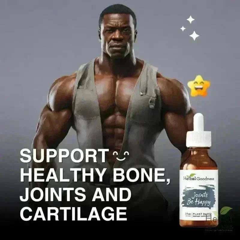 Joints Be Happy - 2fl.oz - Bone & Joints Liquid Extract Herbal Goodness 