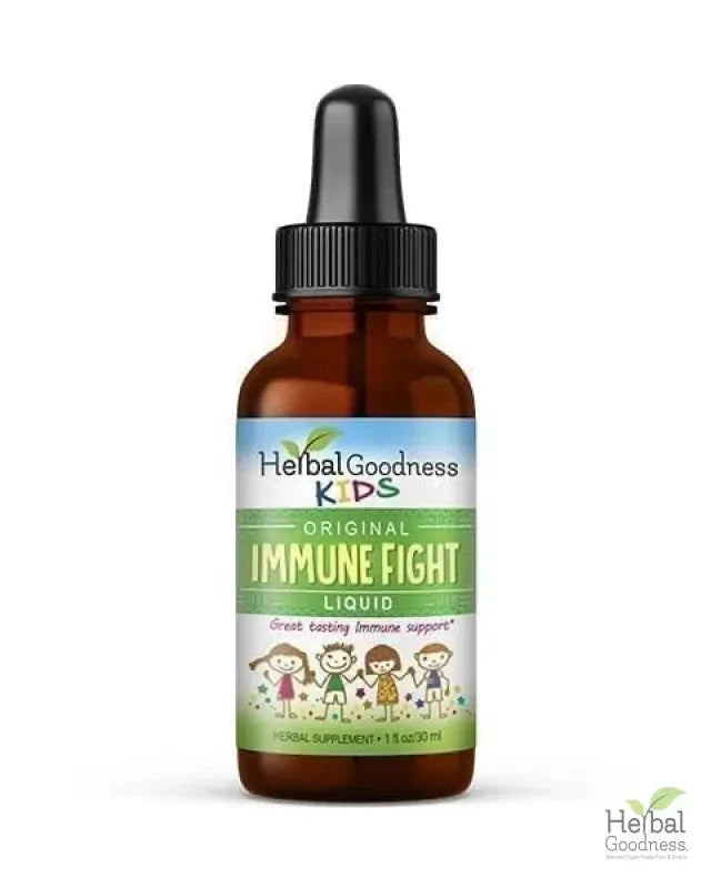 Kids Collection - Focus, Calm, Sleep, Tummy and Immune Support - Liquid Extract- 1oz - Herbal Goodness Liquid Extract Herbal Goodness Kids Immune Support -1oz 