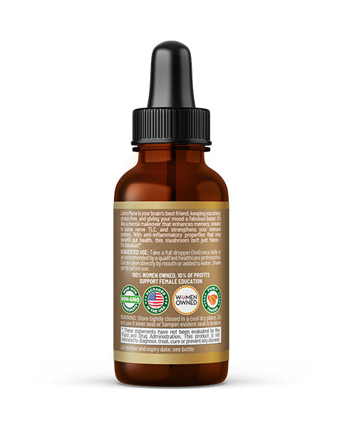 Lion's Mane Mushroom Liquid Extract - Boosts Immunity - Aids Digestion - Herbal Goodness